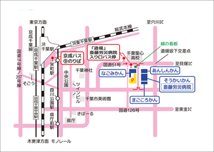 アクセスマップ